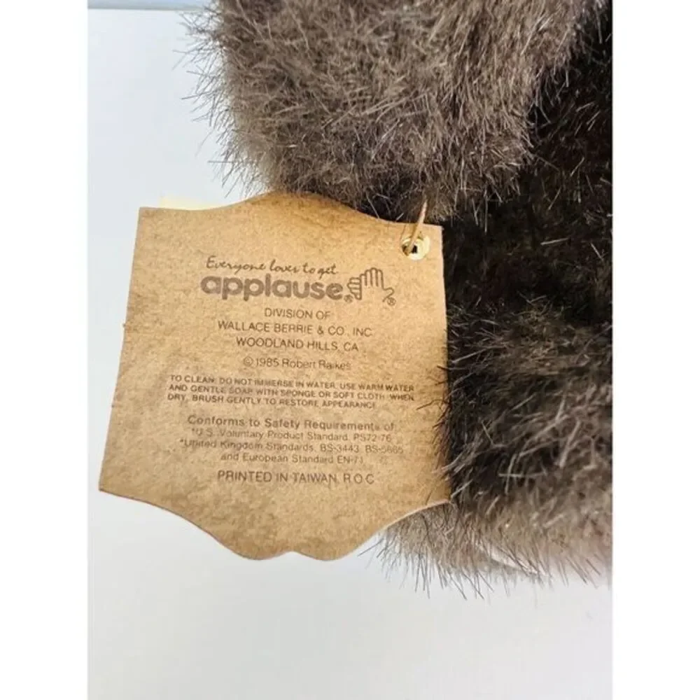 Vintage Robert Raikes 1985 Plush Teddy Bear 